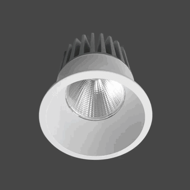 LED 움푹 슬림테 2.5인치 다운라이트 10W EL 953 플리커프리 COB 집중형 매입등