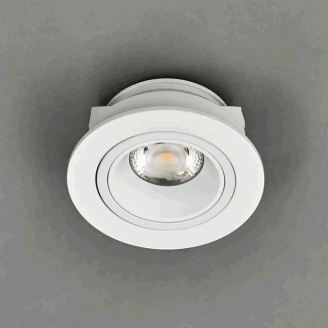LED 3인치 다운라이트 10W EL 9134 COB 플리커프리 타공 76mm