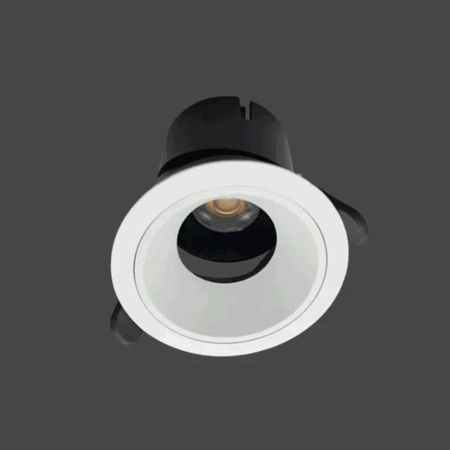 LED 3인치 다운라이트 10W EL 9193 일체형 COB타입 3단 회전 스포트 매입등 플리커프리