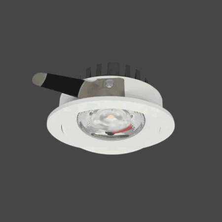 LED 3인치 다운라이트 10W EL 9271 고출력 슬림 COB 회전형 플리커프리